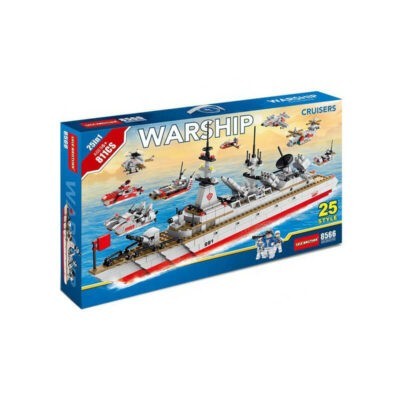 Конструктор Корабель Military Warship (LELE блоки) розмір LEGO  