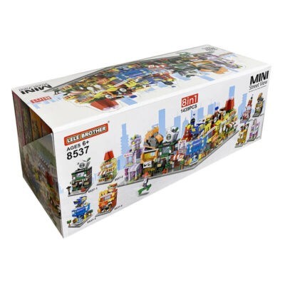 Конструктор City 8 в 1 Місто LELE аналог Lego (розмір Лего) - 1439 деталей  