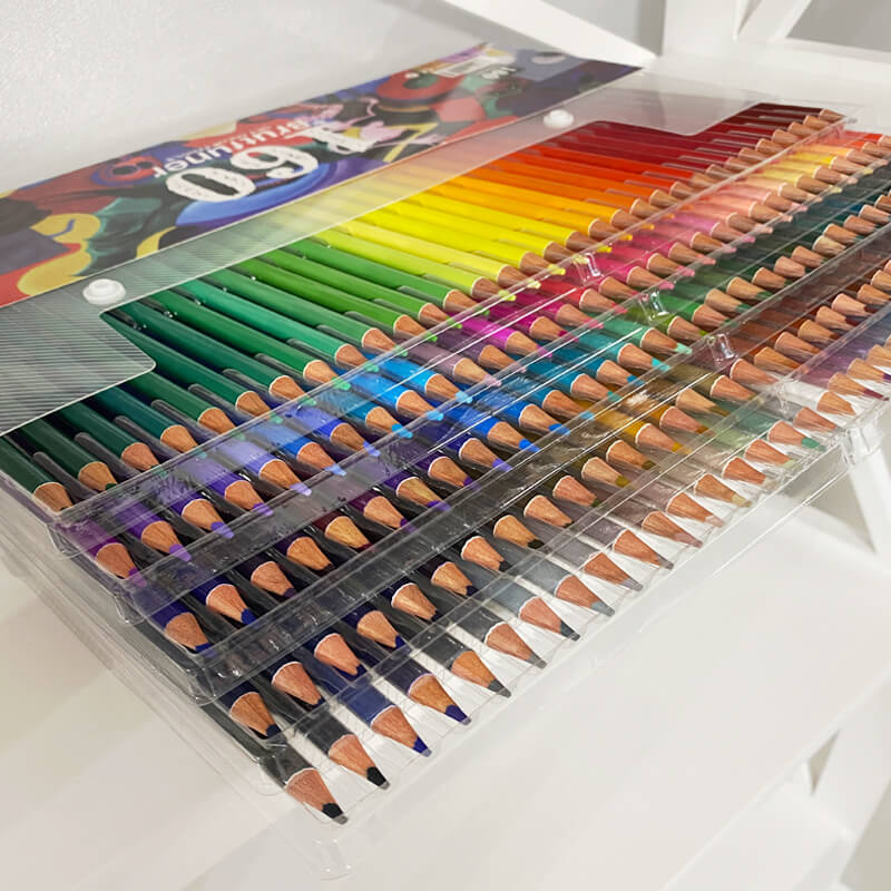 Подарунковий набір кольорових масляних олівців Brutfuner 160 шт. кольорові  
