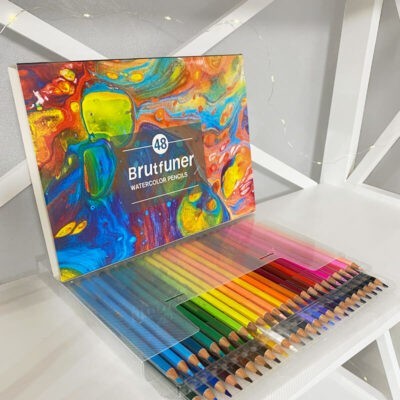 Акварельні олівці Brutfuner 48 шт. кольорові  